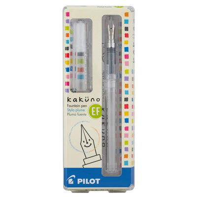 Pilot Kakuno Fountain Pen - Clear