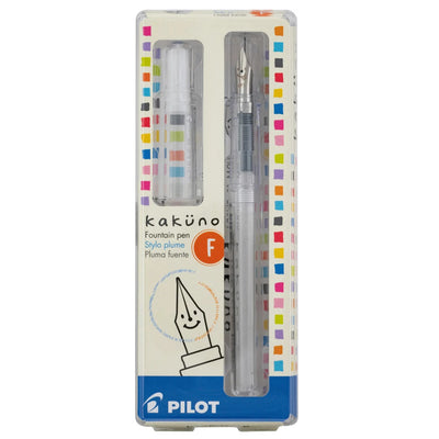 Pilot Kakuno Fountain Pen - Clear