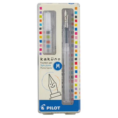 Pilot Kakuno Fountain Pen - Clear