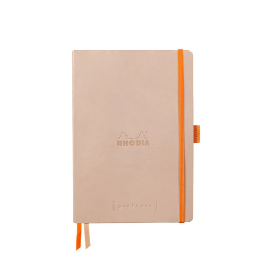 Rhodia Goal Book A5 Dot Grid - Rose Smoke
