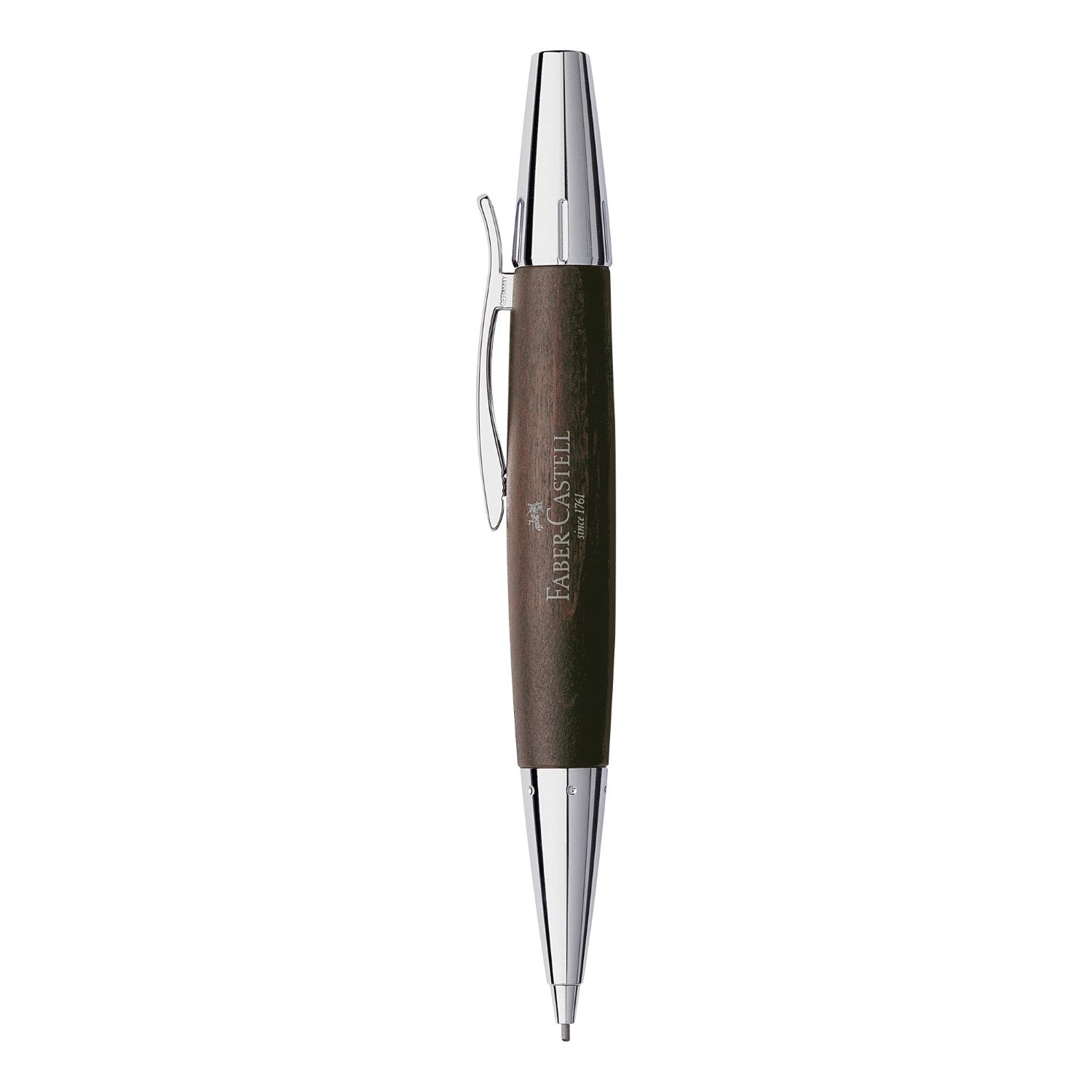 Faber-Castell Design E-motion Pencil 1.4mm - Dark Pear Wood