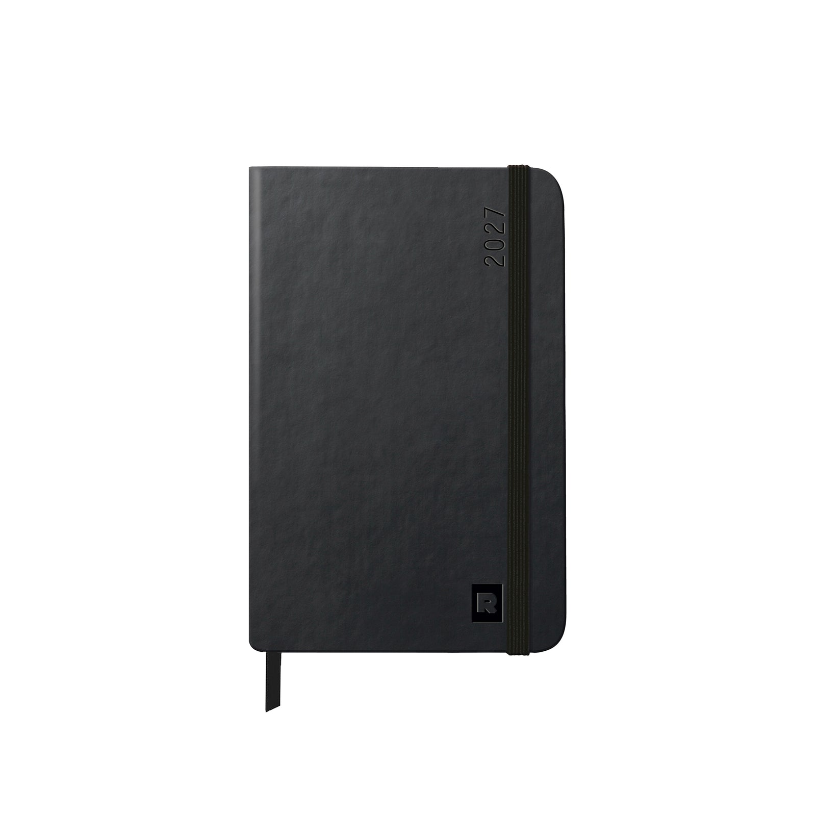 Rhodia 2027 Hard Cover A6 Weekly Horizontal Webplanner - Black