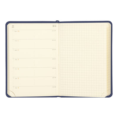 Rhodia 2027 Hard Cover A6 Weekly Horizontal Webplanner - Sapphire