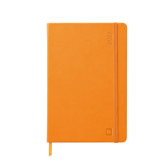 Rhodia 2027 Hard Cover A5 Weekly Horizontal Webplanner - Orange