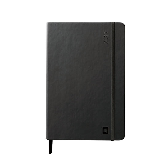 Rhodia 2027 Hard Cover A5 Weekly Horizontal Webplanner - Black