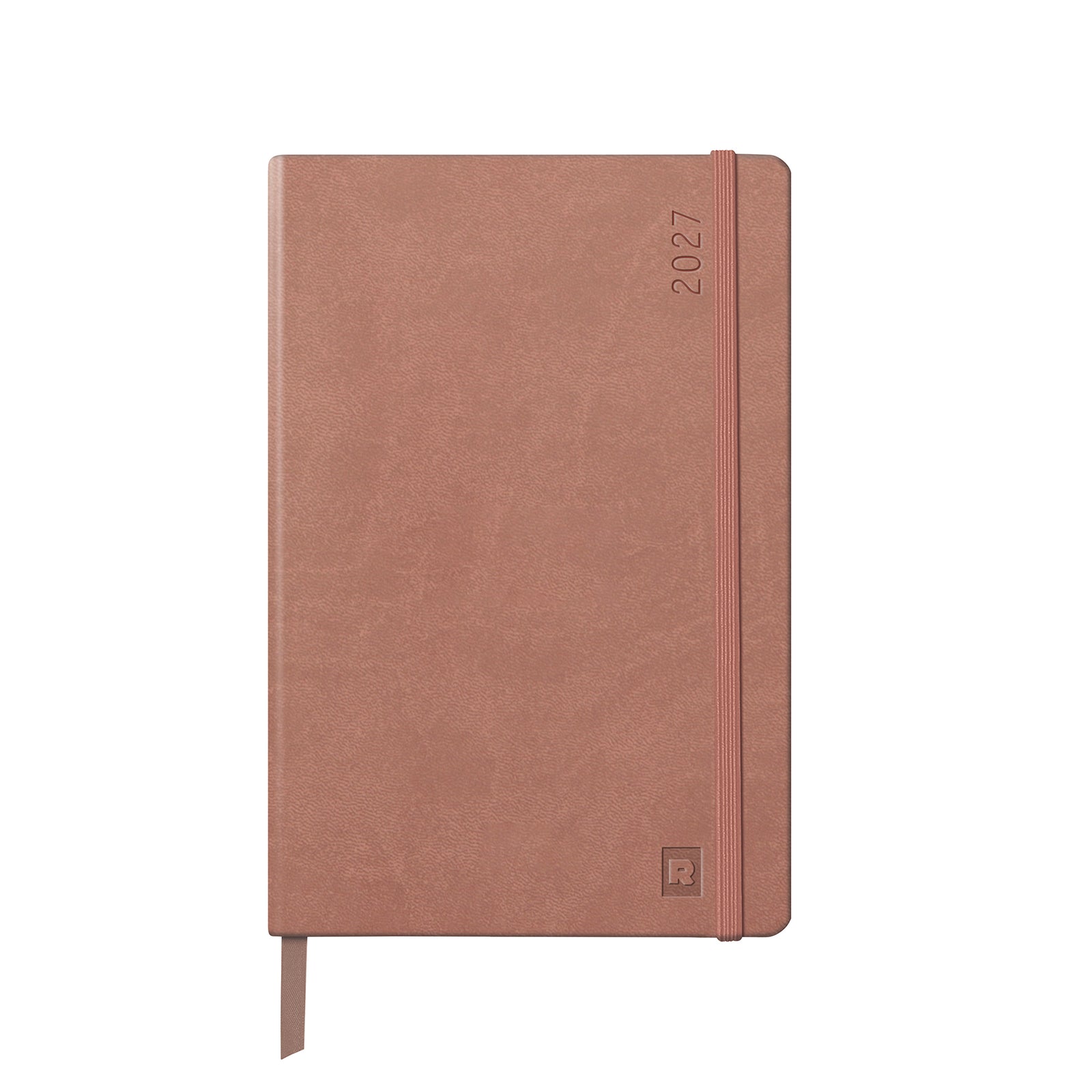 Rhodia 2027 Hard Cover A5 Weekly Horizontal Webplanner - Rosewood