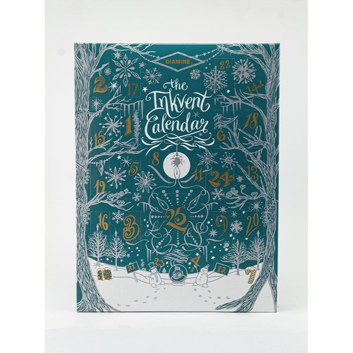 Diamine Inkvent Calendar - 2025 Teal Edition