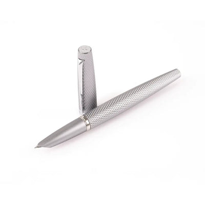 Diplomat Viper Fountain Pen - Silver