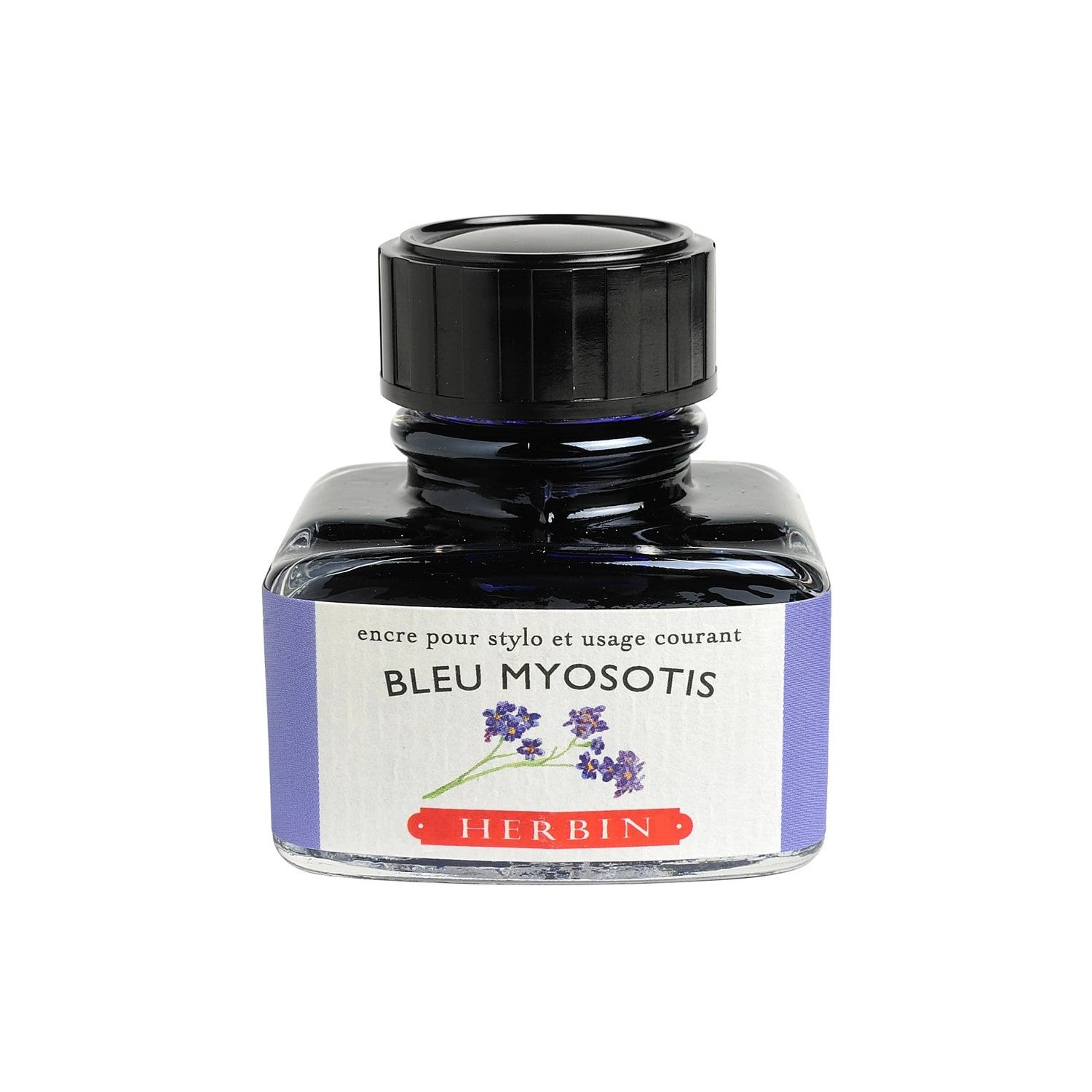 Jacques Herbin Bottle Ink 30ml - Bleu Myosotis (Forget-Me-Not Blue)
