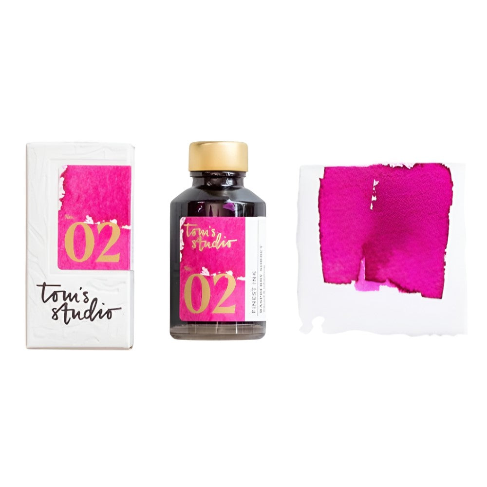 Tom's Studio Ink Bottle 50ml - 02 Raspberry Sorbet