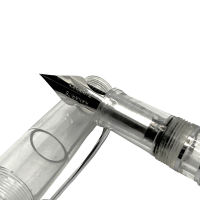 Kanwrite Heritage Fountain Pen - Clear Demo / Chrome Trim