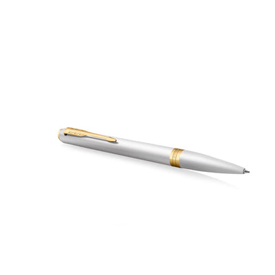 Parker Meridian Ballpoint Pen - Chrome / Gold Trim