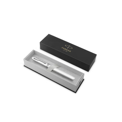 Parker Meridian Fountain Pen - Chrome / Chrome Trim