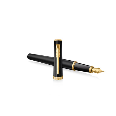 Parker Meridian Fountain Pen - Matte Black / Gold Trim