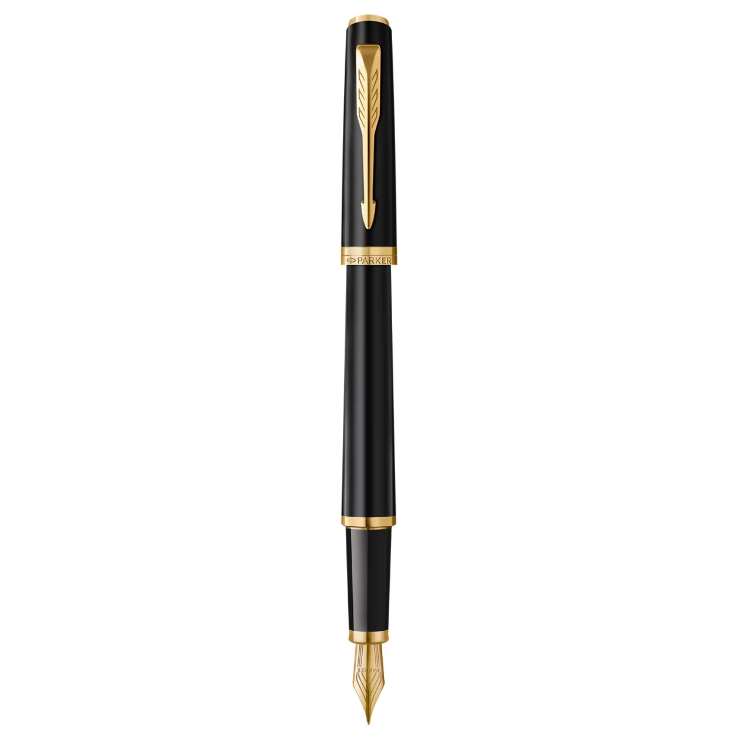 Parker Meridian Fountain Pen - Matte Black / Gold Trim