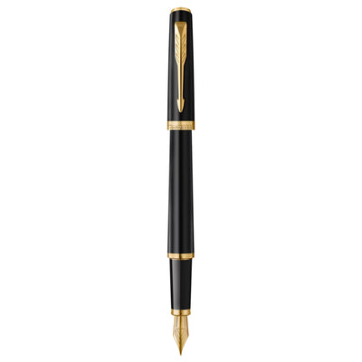 Parker Meridian Fountain Pen - Matte Black / Gold Trim