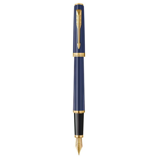 Parker Meridian Fountain Pen - Blue / Gold Trim