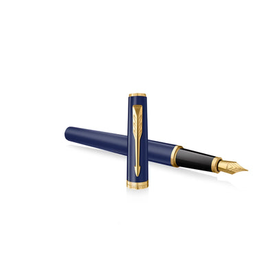 Parker Meridian Fountain Pen - Blue / Gold Trim
