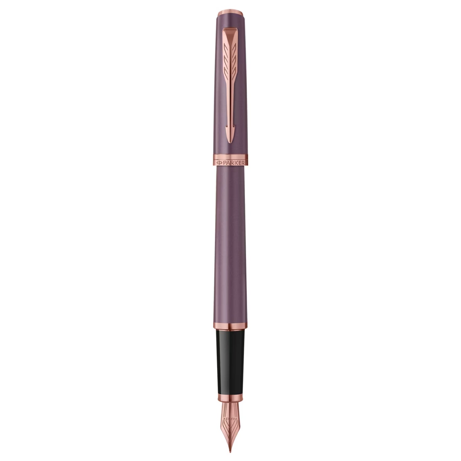 Parker Meridian Fountain Pen - Purple / Pink Gold Trim