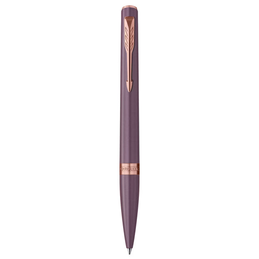Parker Meridian Ballpoint Pen - Purple / Pink Gold Trim