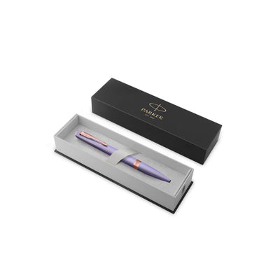 Parker Meridian Ballpoint Pen - Lilac / Pink Gold Trim