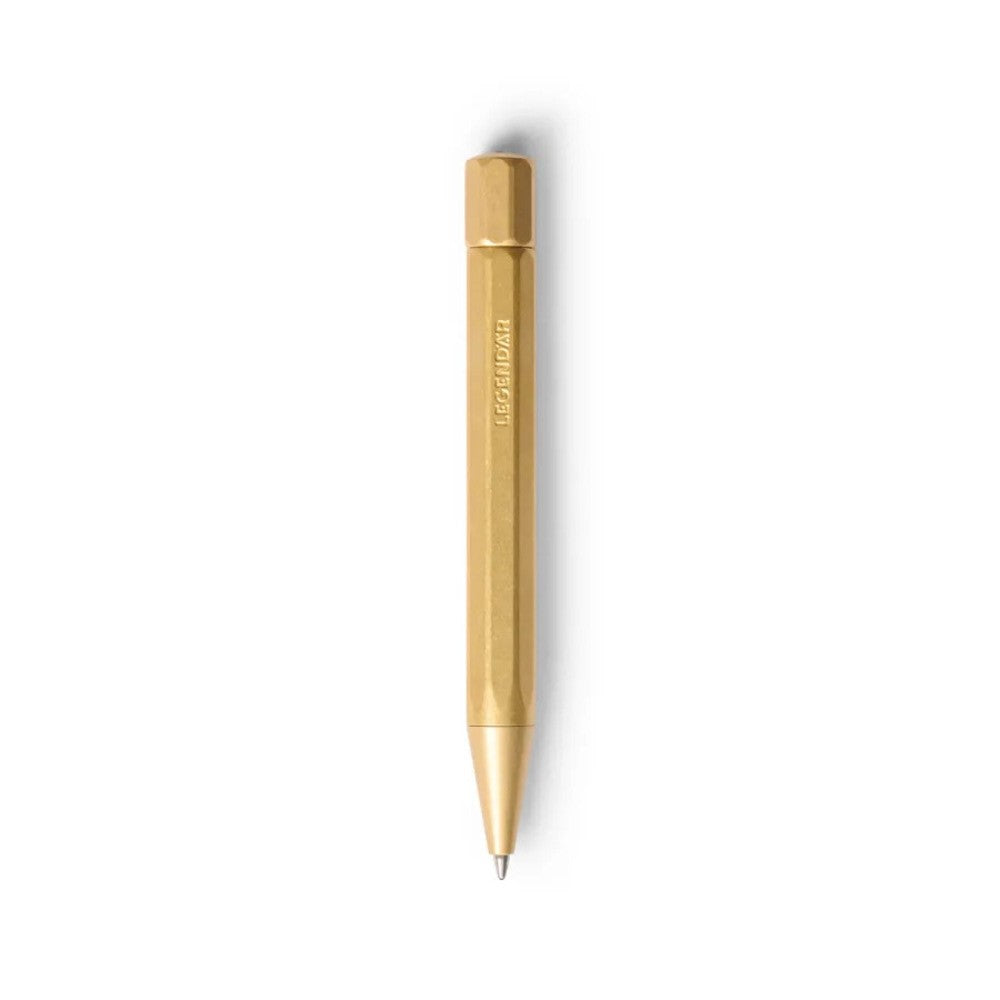 Legendar LGNDR Ballpoint Short Pen - Brass