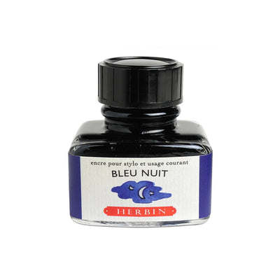 Jacques Herbin Bottle Ink 30ml - Bleu Nuit (Night Blue)