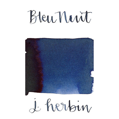 Jacques Herbin Bottle Ink 30ml - Bleu Nuit (Night Blue)