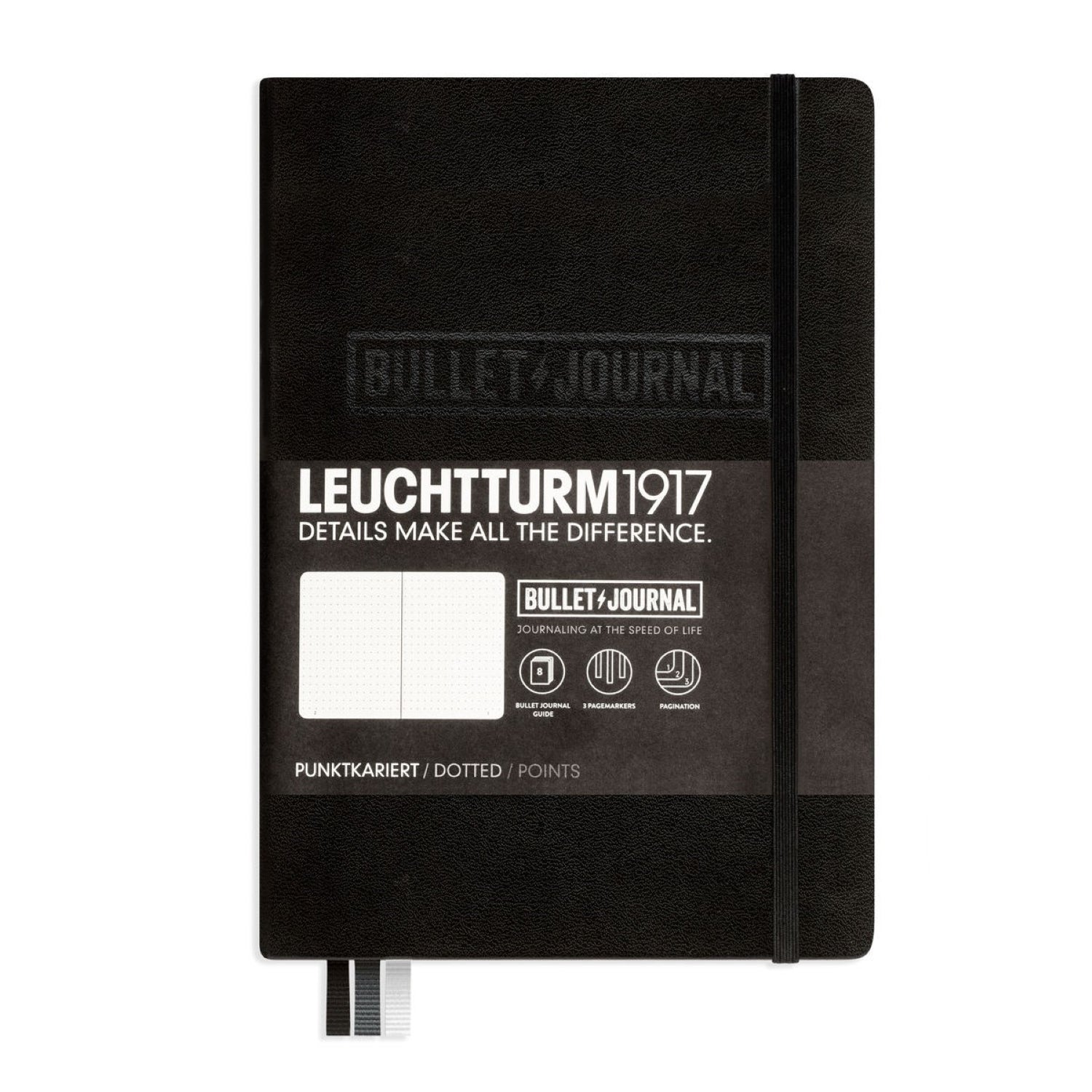 Leuchtturm 1917 Bullet Journal A5 - Black