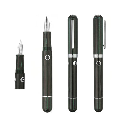 Nahvalur Nautilus Fountain Pen - Chelonia Green