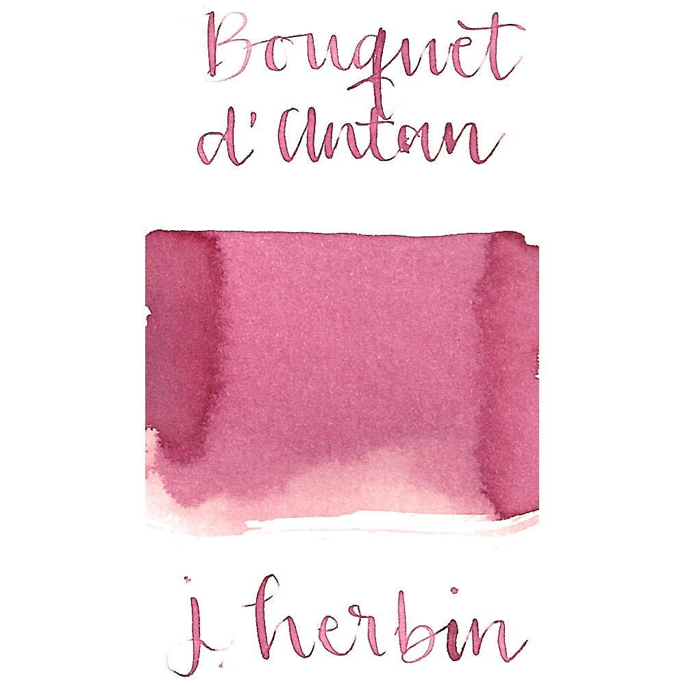 Jacques Herbin Bottle Ink 30ml - Bouquet DAntan (Bouquet of Yesteryear Pink)