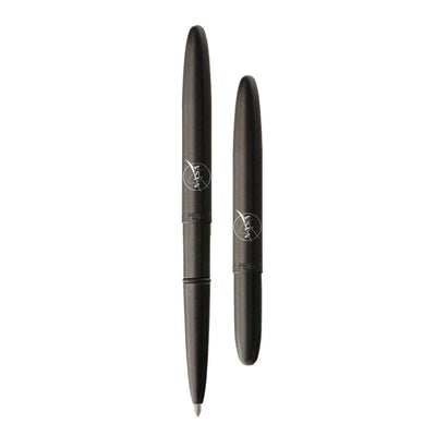 Fisher Space Pen Bullet - Matte Black with NASA Meatball Logo