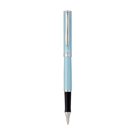 Pentel Sterling EnerGel Rollerball - Blue / Chrome Trim