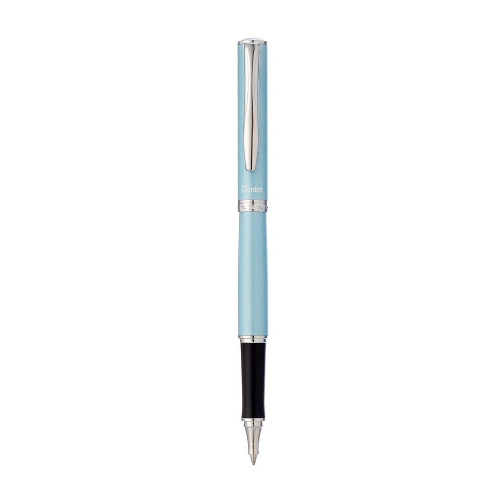 Pentel Sterling EnerGel Rollerball - Blue / Chrome Trim