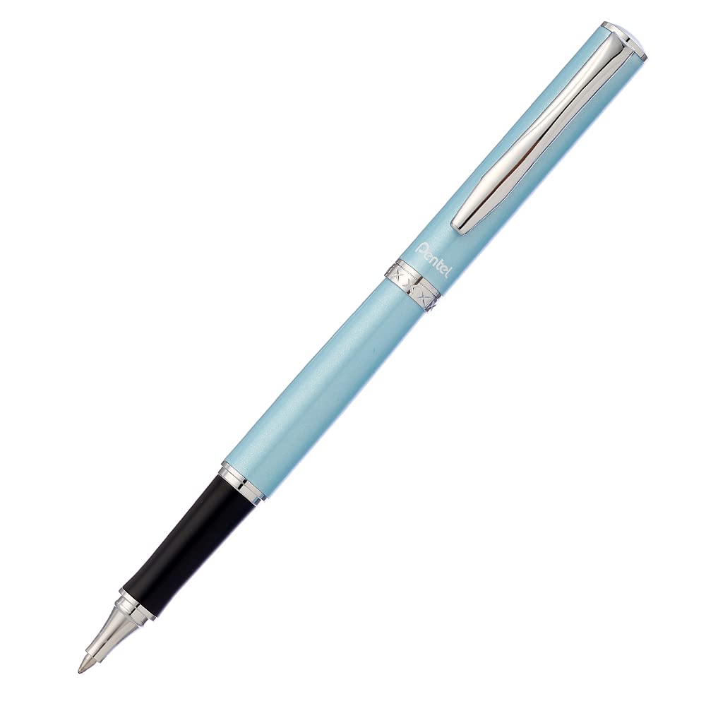 Pentel Sterling EnerGel Rollerball - Blue / Chrome Trim