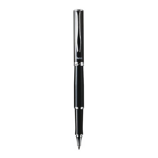 Pentel Sterling EnerGel Rollerball - Black / Chrome Trim