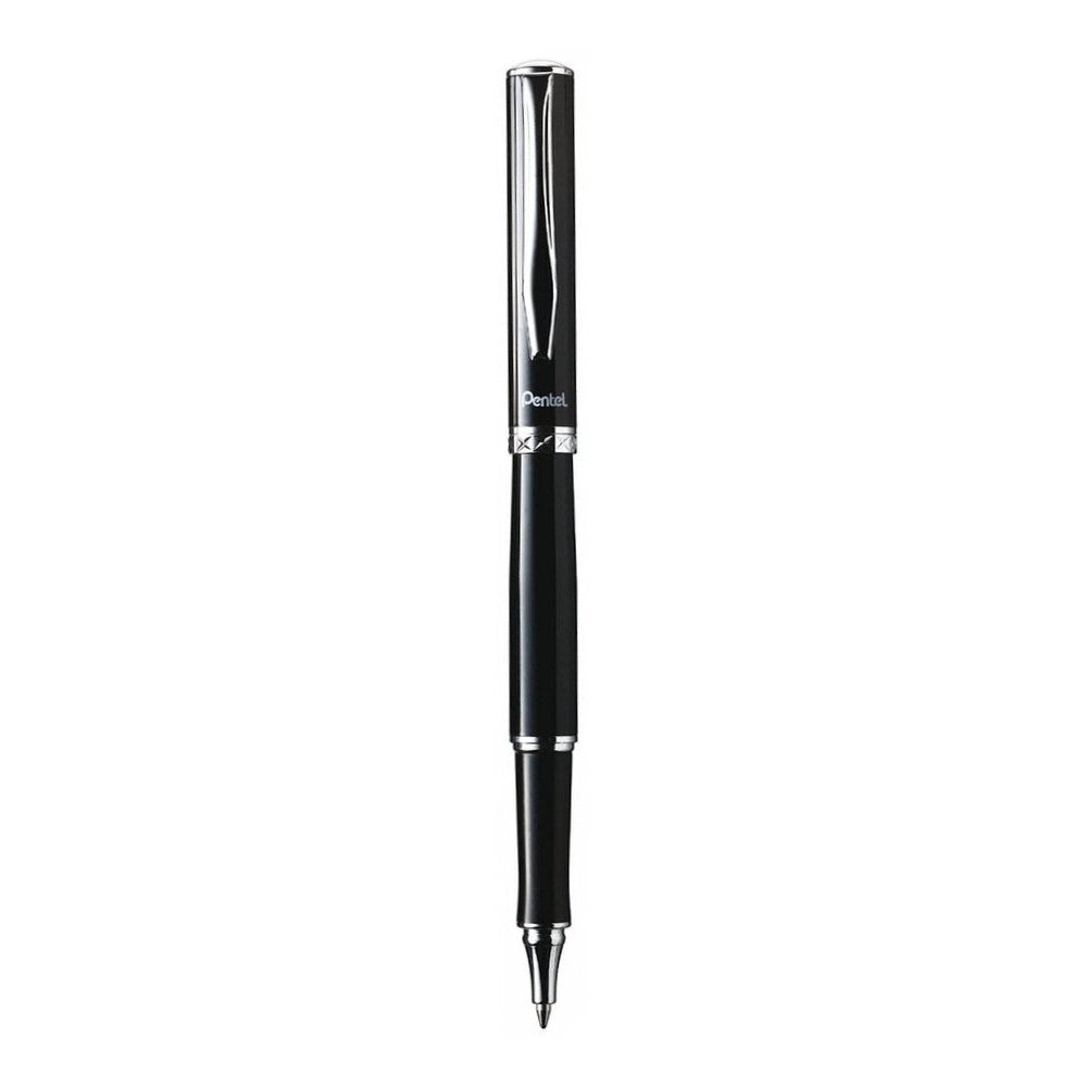 Pentel Sterling EnerGel Rollerball - Black / Chrome Trim