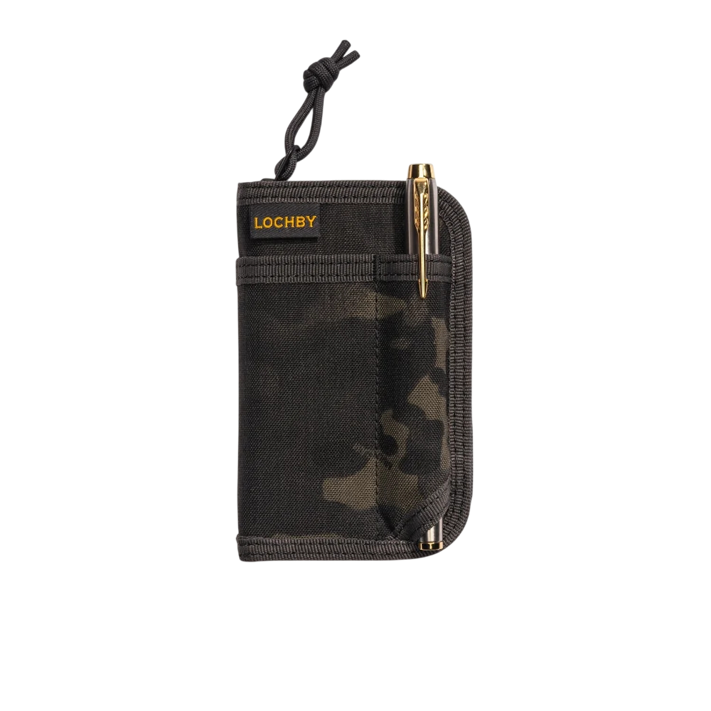 LOCHBY Mini Pocket Journal - Black Multicam