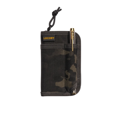 LOCHBY Mini Pocket Journal - Black Multicam