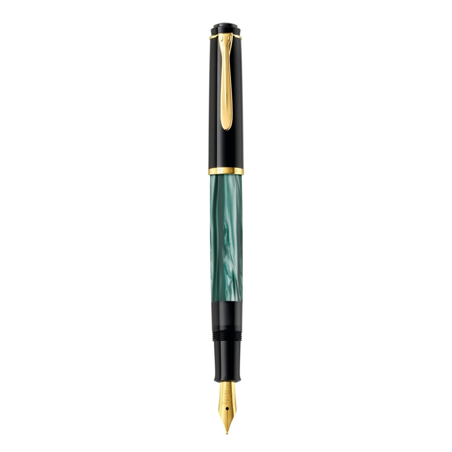 Pelikan Classic M 200 Fountain Pen - Marble Green