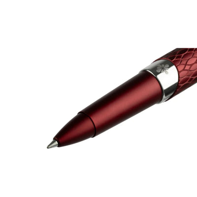 Diplomat Cobra Rollerball Pen - Burgundy Guilloche