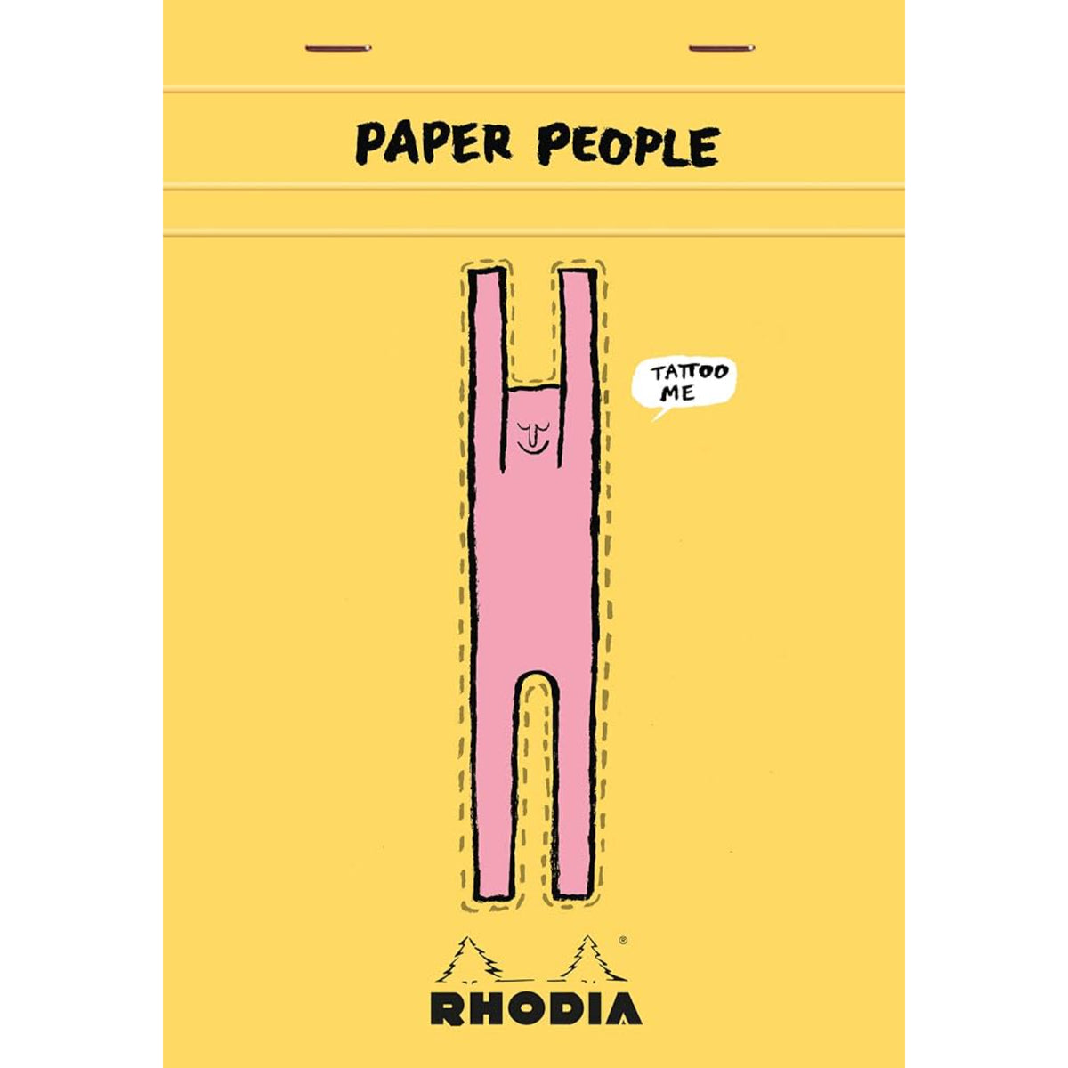 Rhodia x Jean Jullien Pad #16 A5 "Paper People" - Grid
