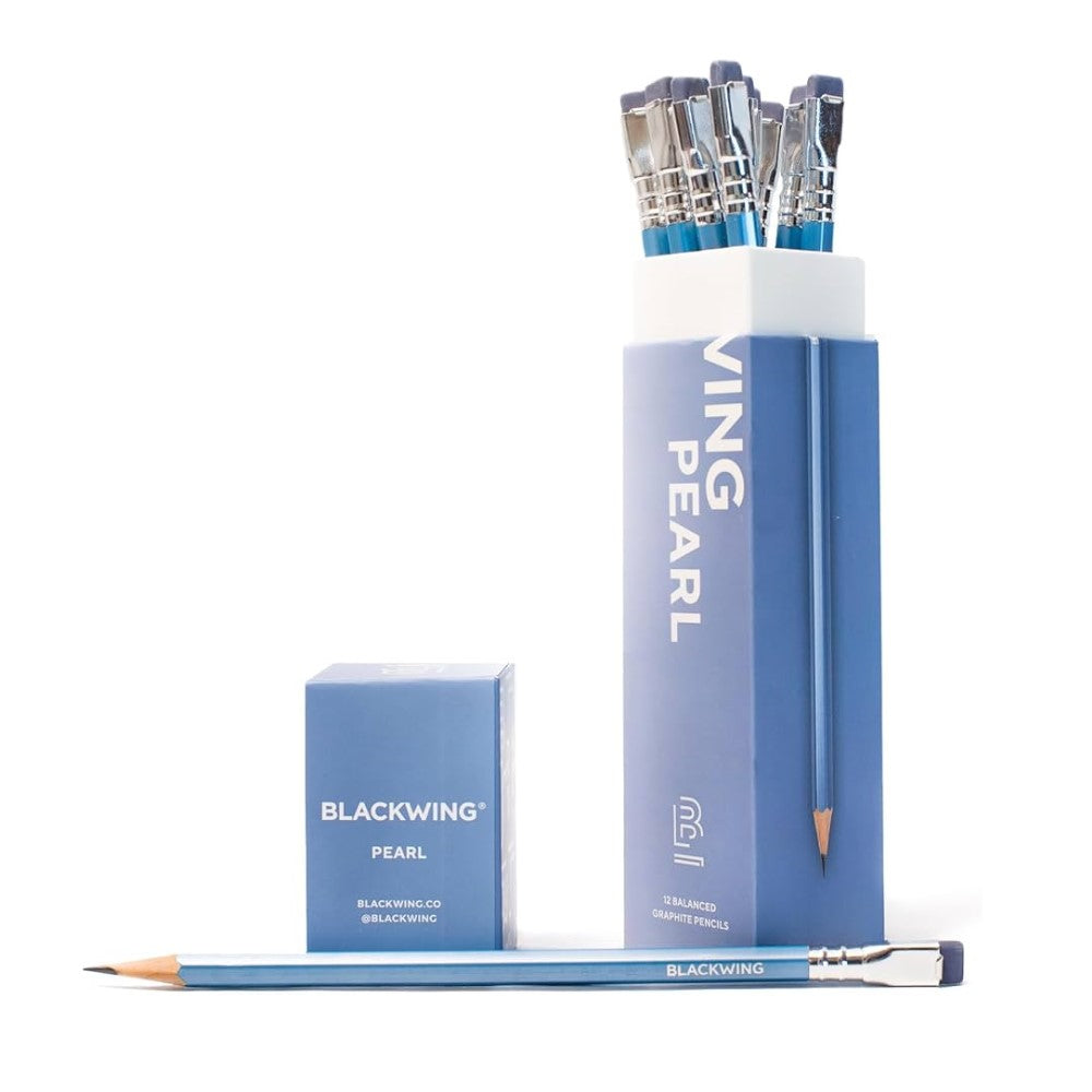 Blackwing Graphite Pencils Pearl - Box of 12 - Blue