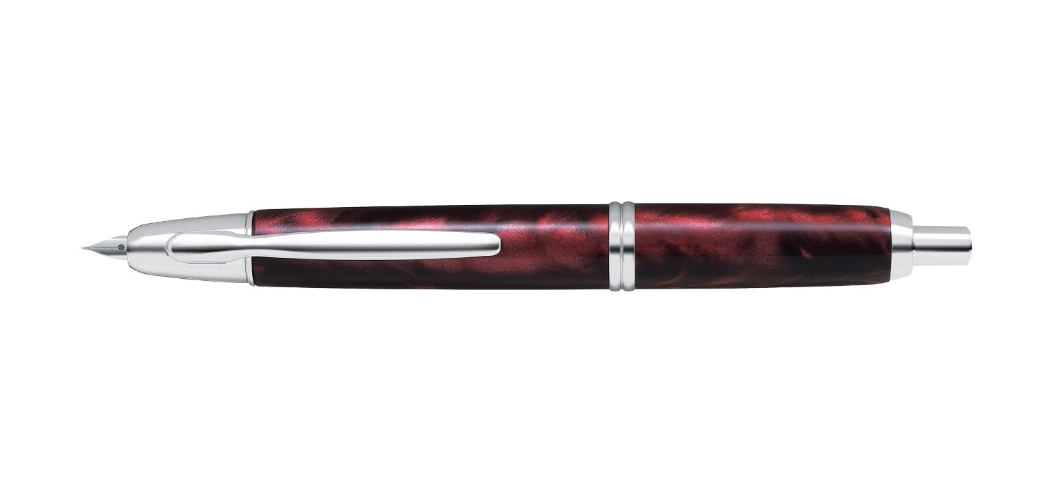 Pilot Capless SE Fountain Pen - Red Marble