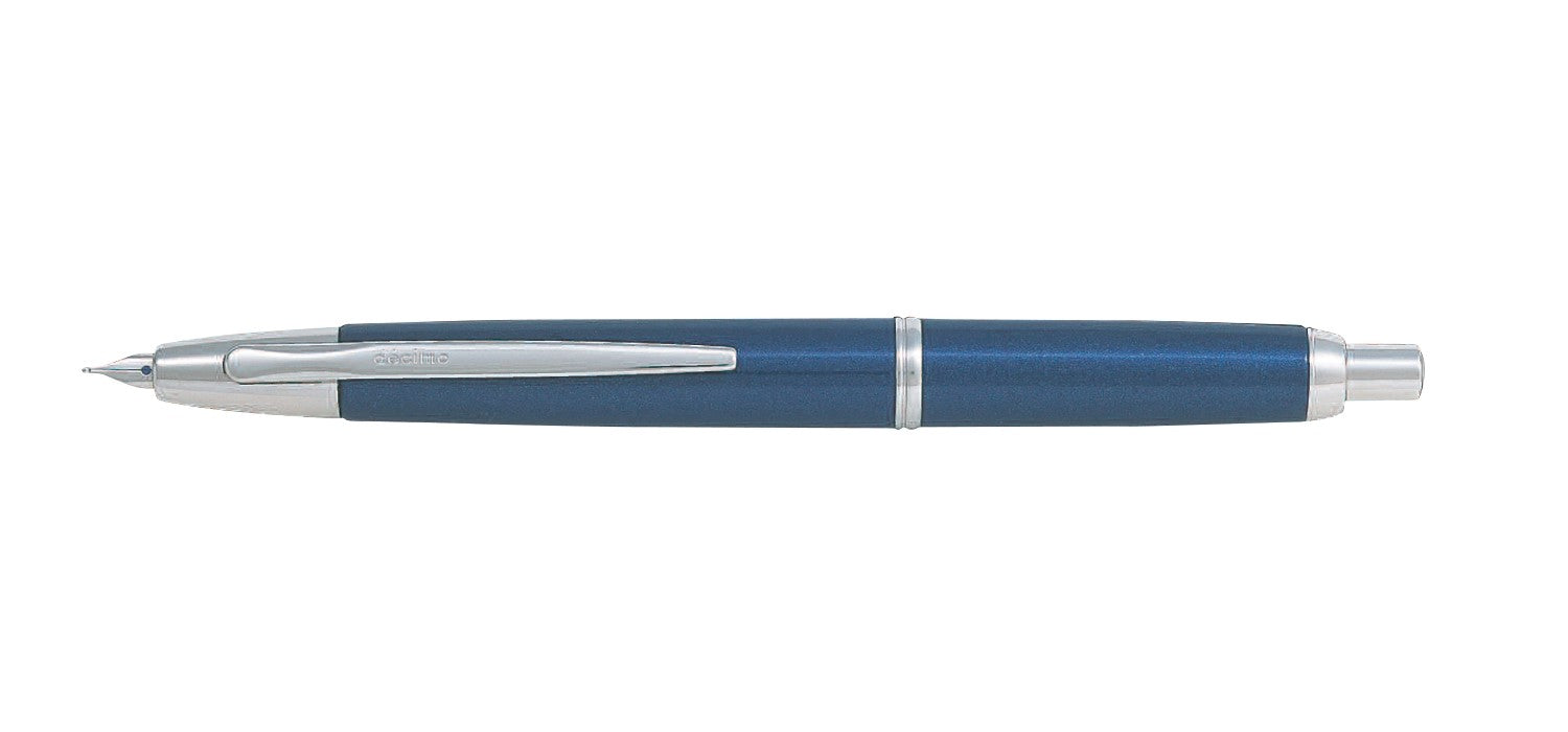 Pilot Capless Decimo Fountain Pen - Dark Blue