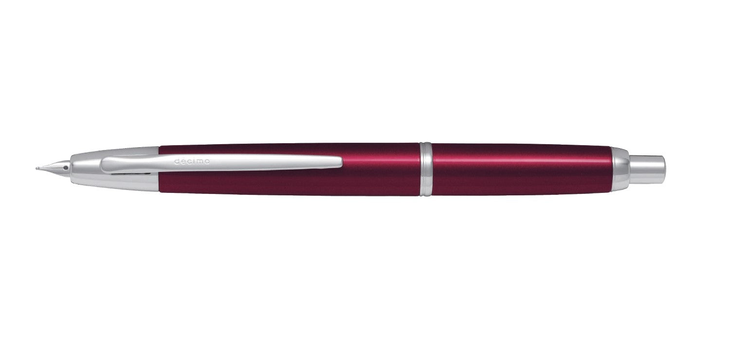 Pilot Capless Decimo Fountain Pen - Red