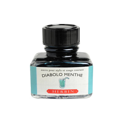 Jacques Herbin Bottle Ink 30ml - Diabolo Menthe (Mint Green)