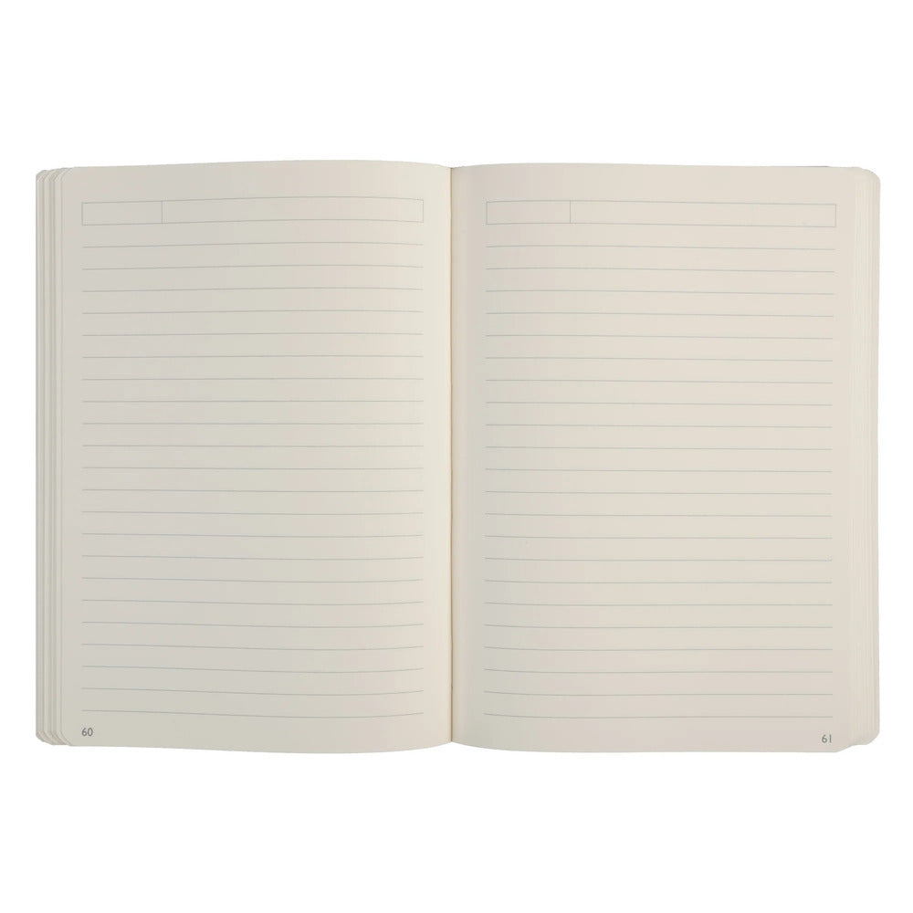 Clairefontaine Essentials Notebook Thread Bound A5 Lined - Tobacco