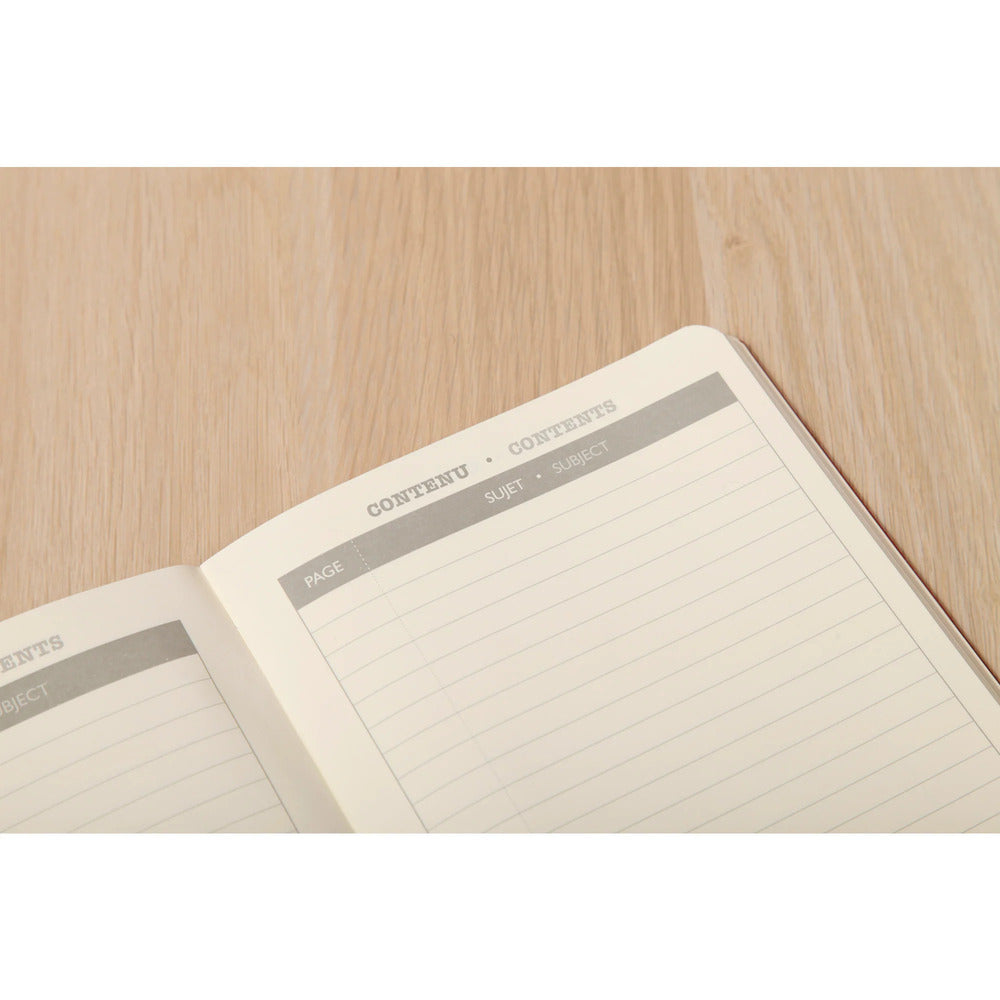 Clairefontaine Essentials Notebook Thread Bound A5 Lined - Tobacco
