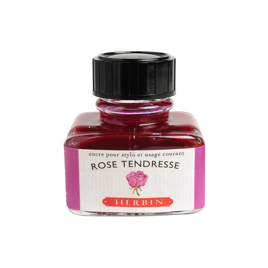 Jacques Herbin Bottle Ink 30ml - Rose Tendresse (Pink Tenderness)